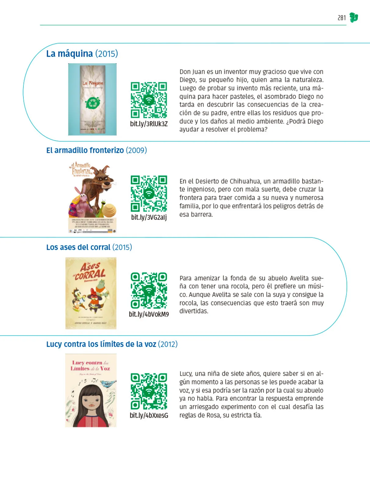 Miniatura página 282 de Colección Nanahuatzin. Nuestro libro de Proyectos.  Tomo III.  Libro de Educación Telesecundaria Grado 3°  Ciclo Escolar 2025 - 2026