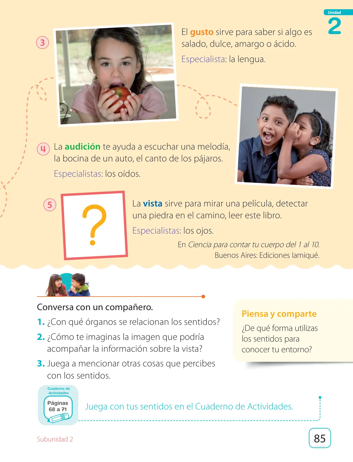 Página 87 de Lenguaje y Comunicación – Segundo Básico – Texto del Estudiante MINEDUC – Descargar PDF · 2024
