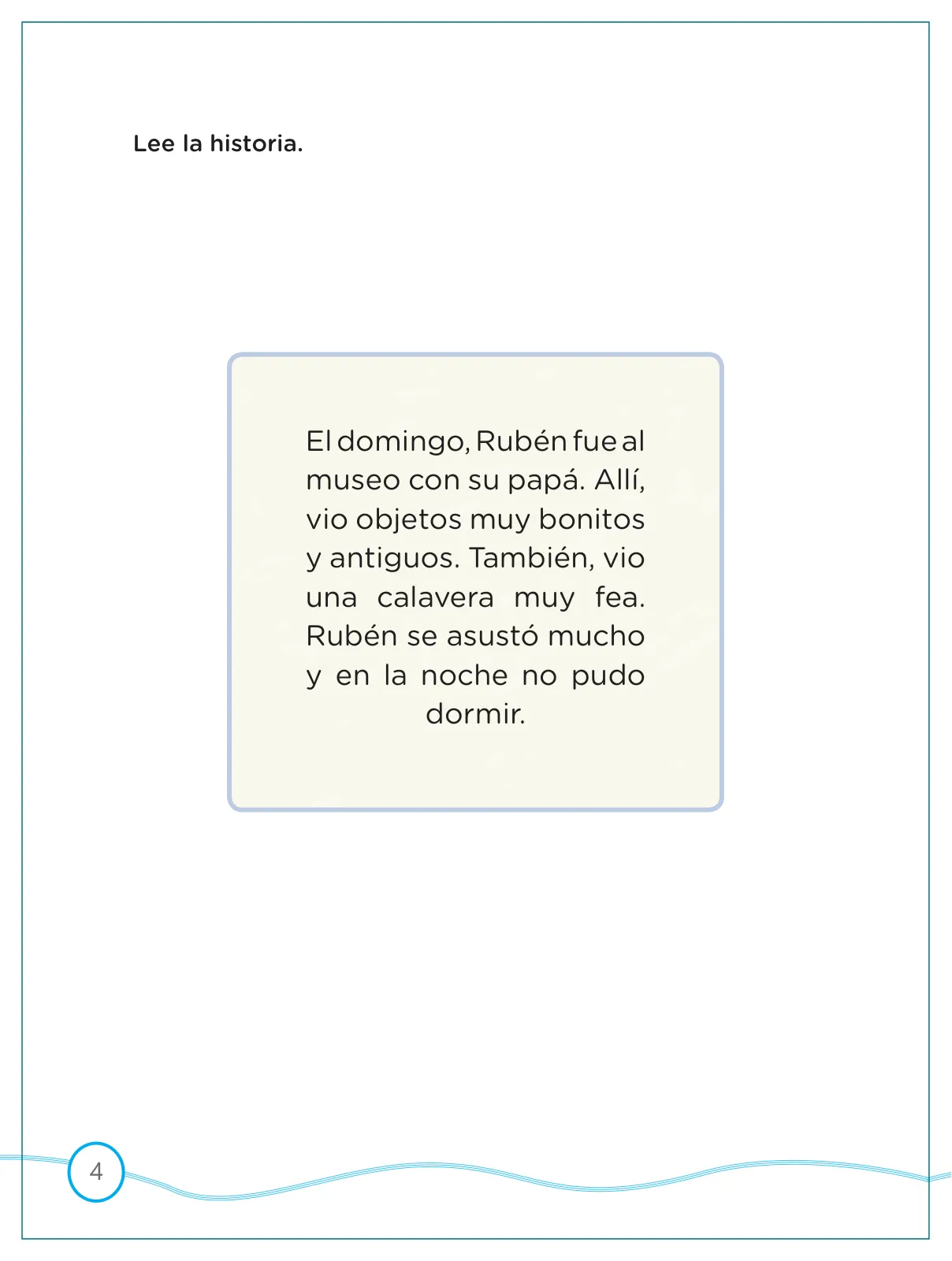 Miniatura página 4 de Kit de evaluación Proceso 2 Demostrando lo que aprendimos : Comunicación, segundo trimestre, ﻿Segundo grado - Primaria · 2019