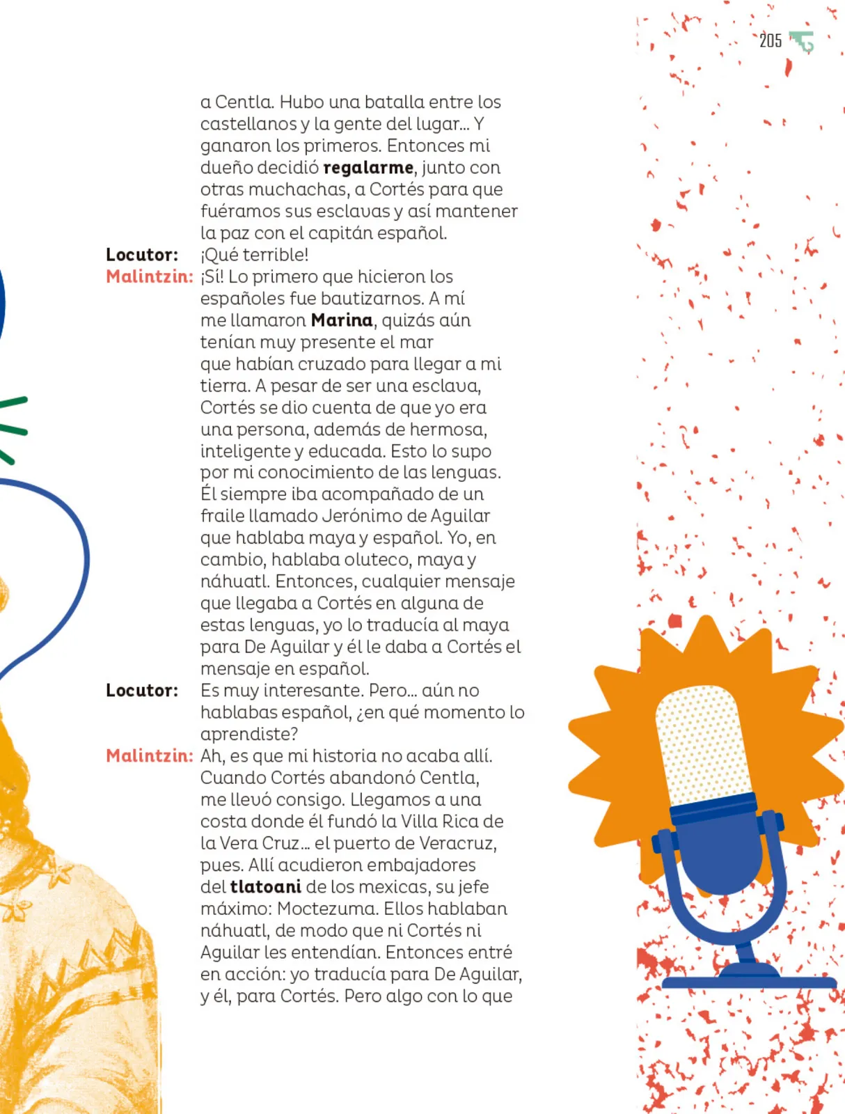 Miniatura página 206 de Múltiples lenguajes.   Libro de Educación Primaria Grado 6°  Ciclo Escolar 2025 - 2026