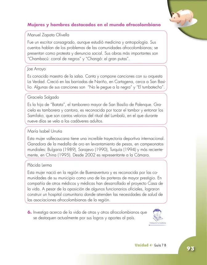 Página 93 de Ciencias Sociales 5° · Cartilla 01