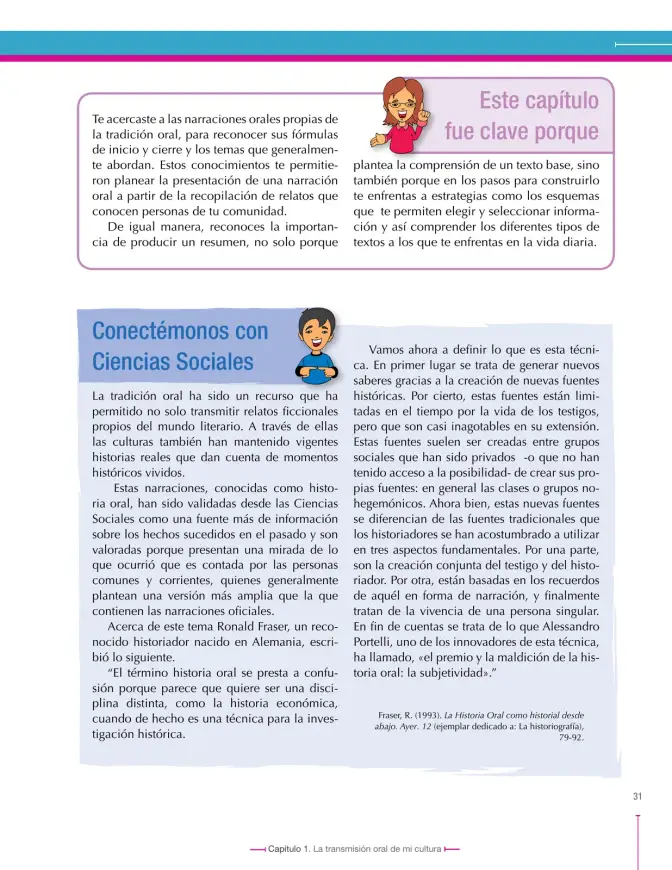 Página 31 de Lenguaje 9° · Secundaria Activa