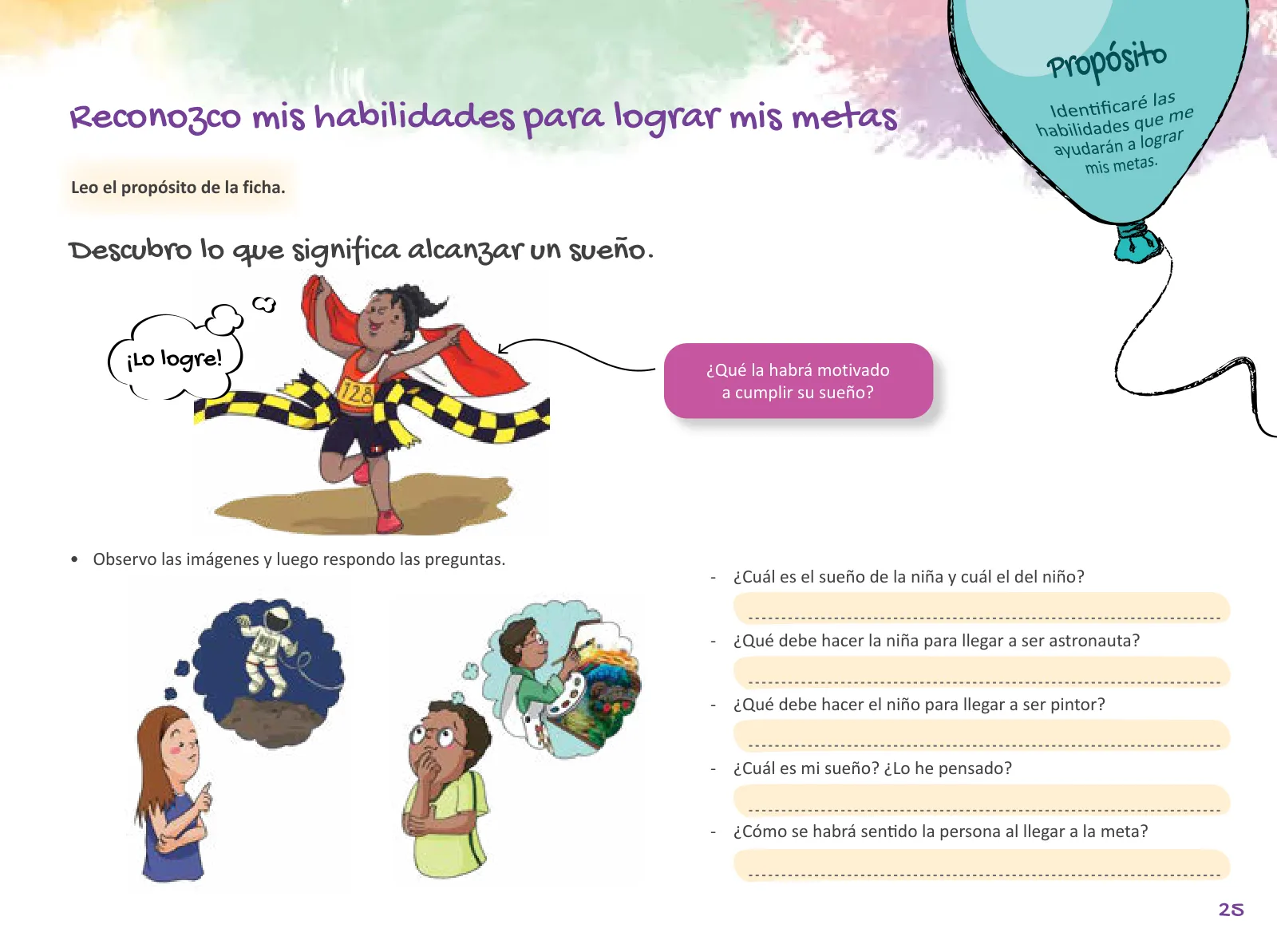 Miniatura página 27 de Cuadernillo de Tutoría 6 : sexto grado de Educación Primaria · 2021