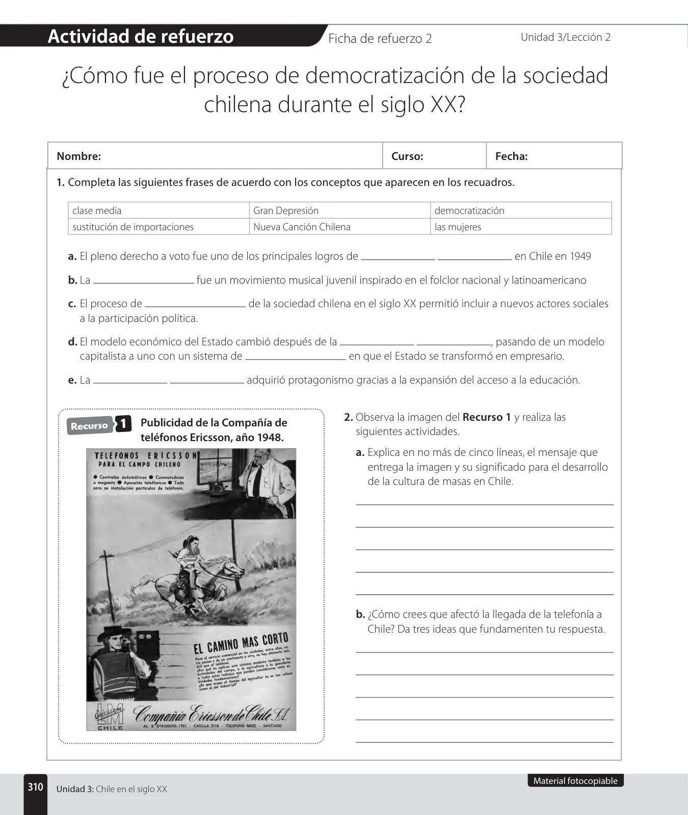 Miniatura página 100 de Historia, Geografía y Ciencias Sociales – Sexto Básico | Texto del Estudiante MINEDUC – Descargar PDF · 2024