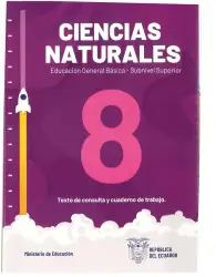 Portada de Ciencias Naturales · 8 EGB · 2025