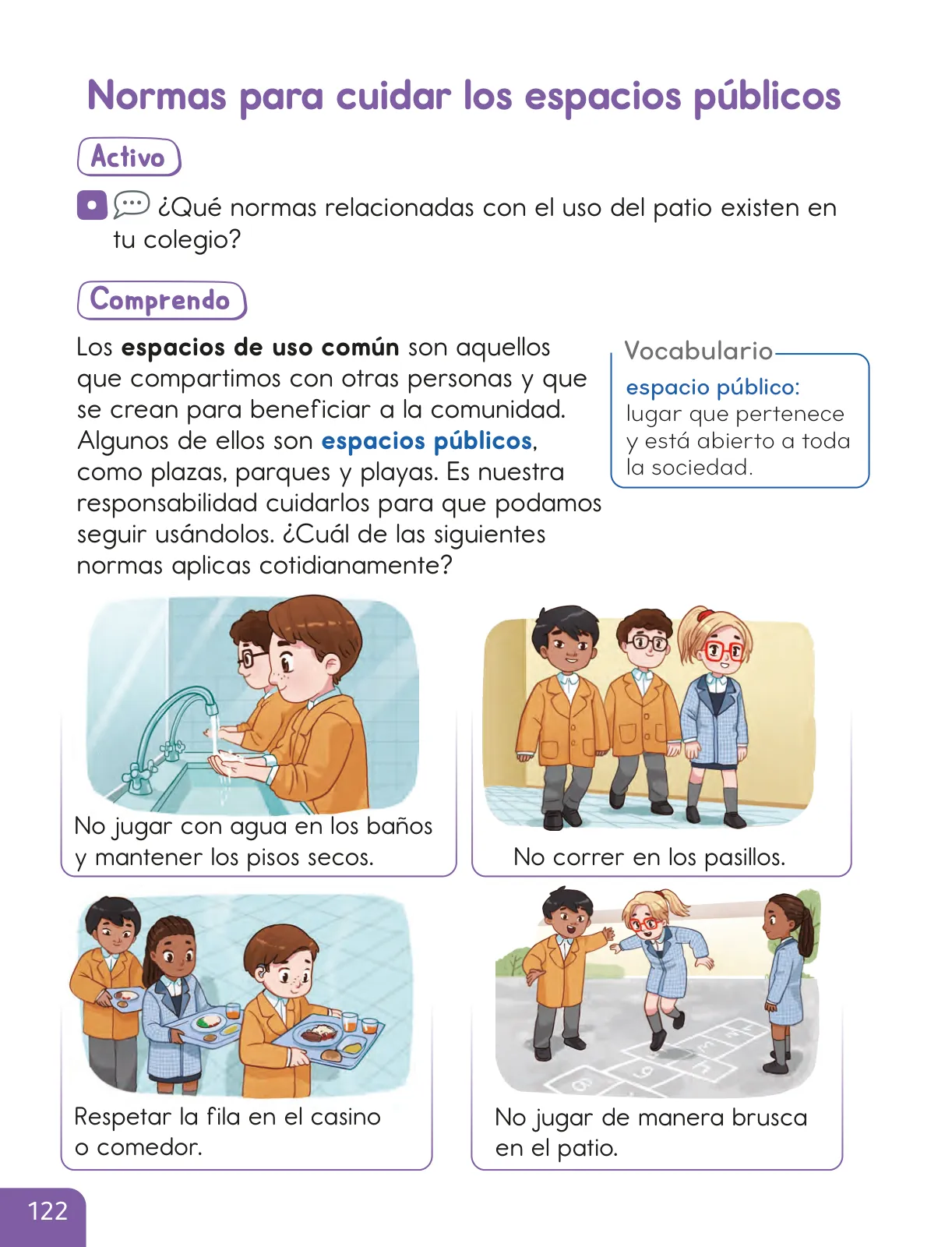 Página 124 de Historia, Geografía y Ciencias Sociales – Segundo Básico – Texto del Estudiante MINEDUC – Descargar PDF · 2024