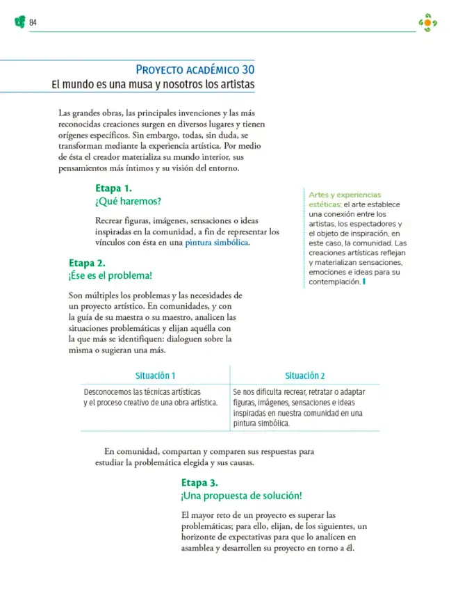 Página 85 de Colección Nanahuatzin. Nuestro libro de Proyectos. Tomo II. Libro de Educación Telesecundaria Grado 3° Ciclo Escolar 2025 - 2026