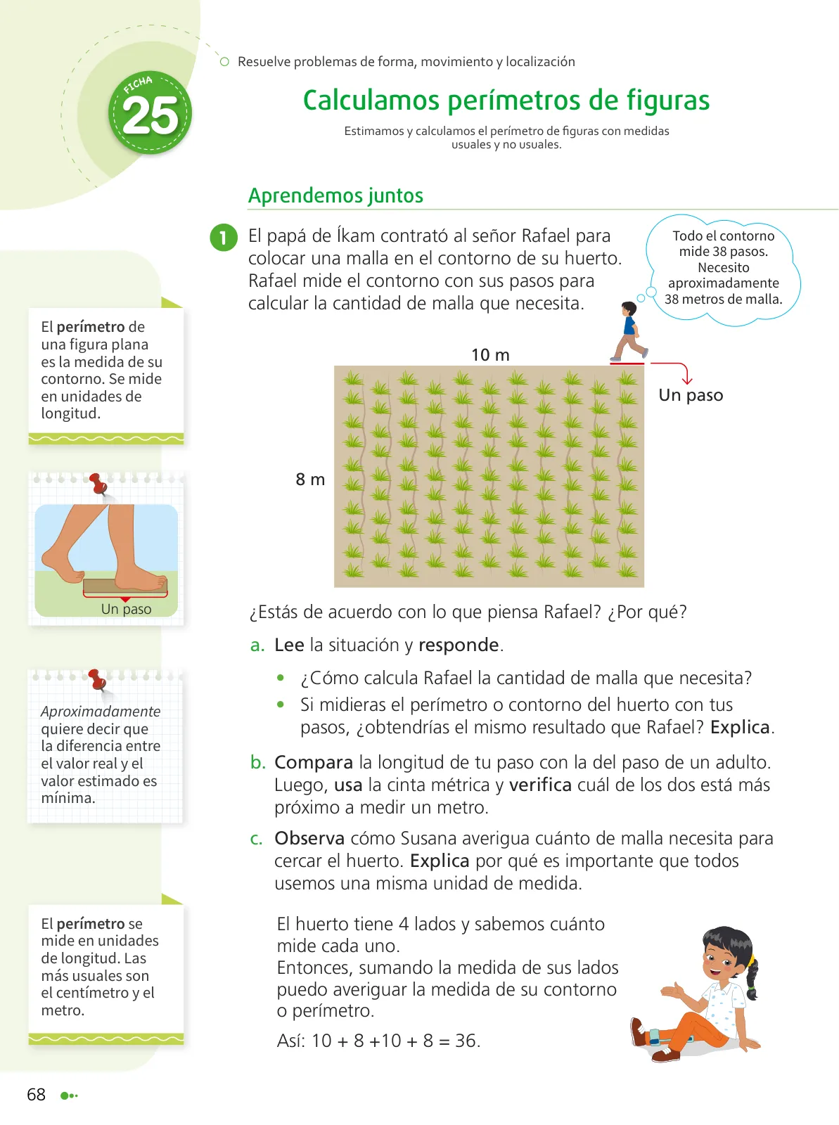 Página 70 de Texto de Matemática 4. Cuarto grado de Primaria · 2024
