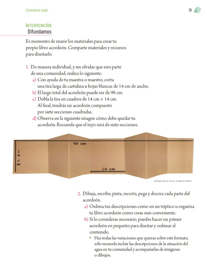 Página 22 de Proyectos de Aula. Libro de Educación Primaria Grado 5° Ciclo Escolar 2025 - 2026