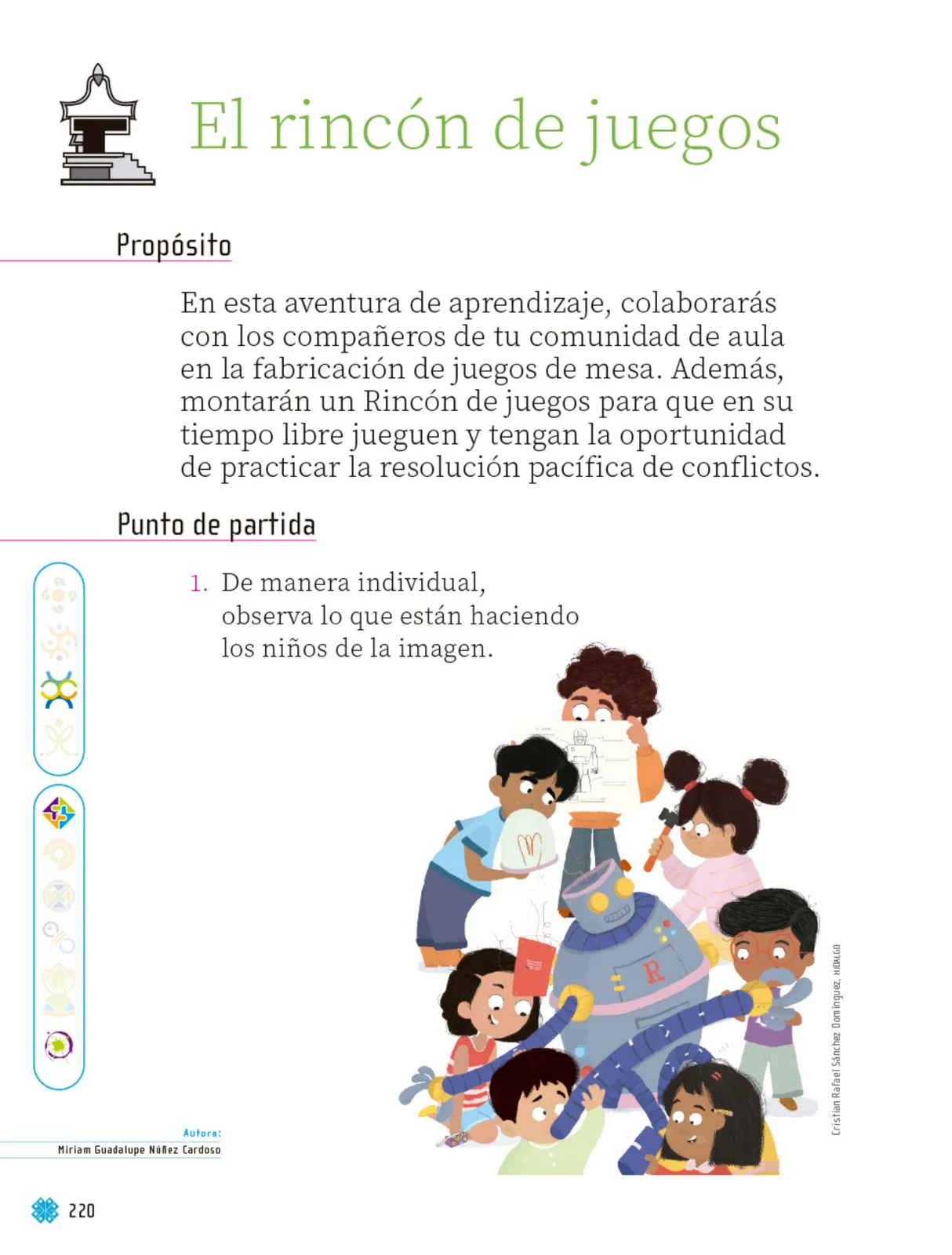 Miniatura página 221 de Proyectos de Aula.   Libro de Educación Primaria Grado 1°  Ciclo Escolar 2025 - 2026