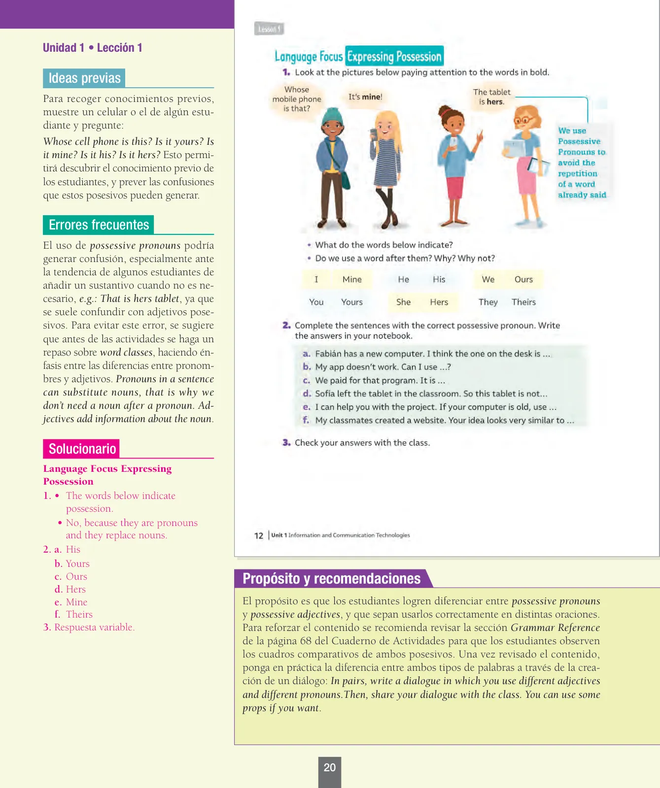 Página 21 de Inglés – Octavo Básico | Student’s Book MINEDUC – Descargar PDF · 2024