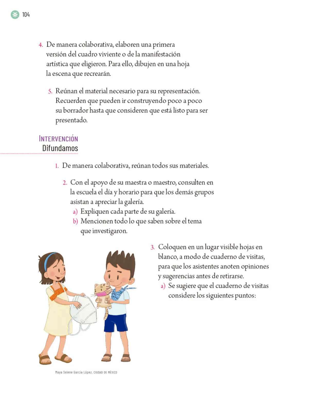 Página 107 de Proyectos Escolares. Libro de Educación Primaria Grado 5° Ciclo Escolar 2025 - 2026