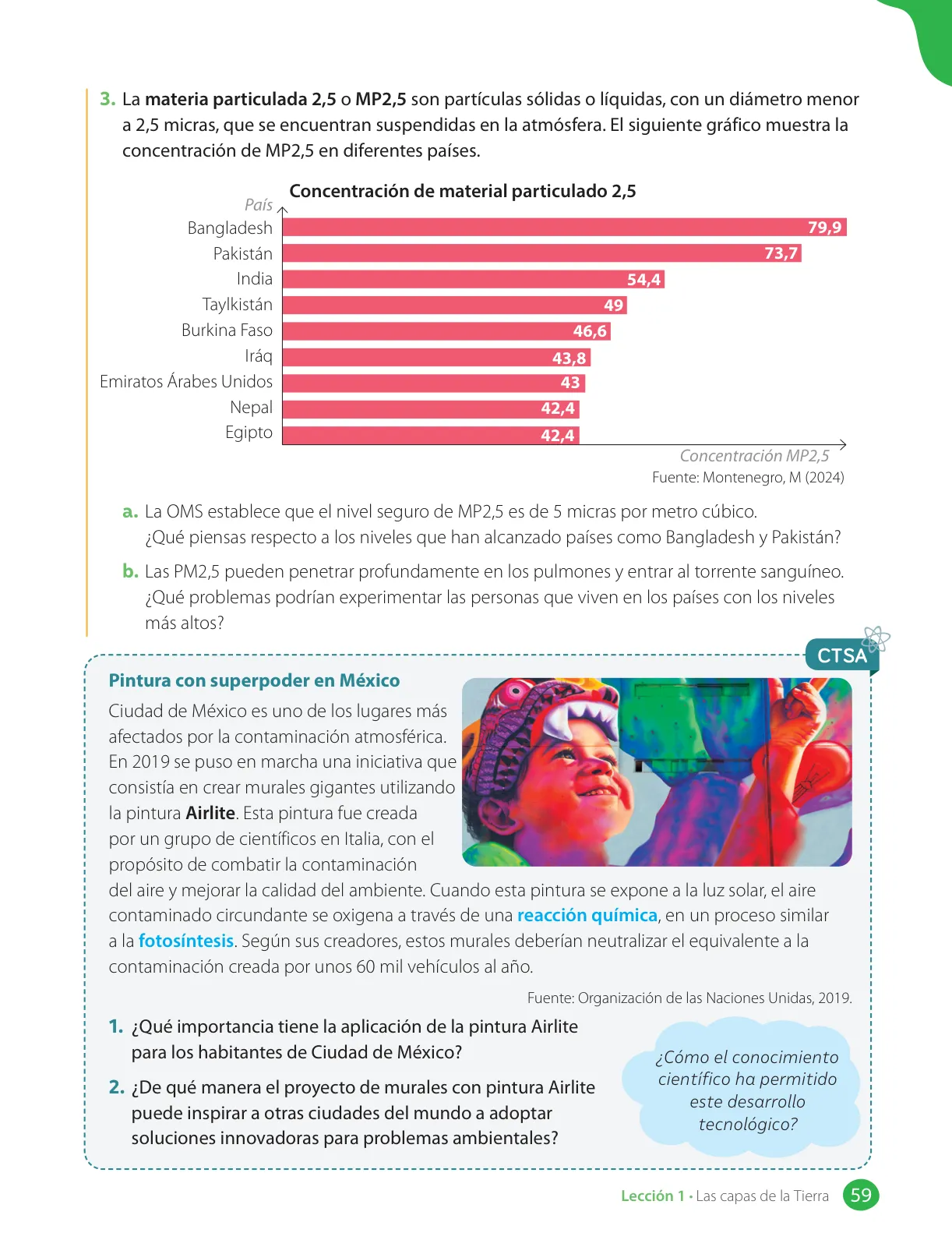 Página 61 de Libro de Ciencias Naturales – Quinto Básico | Texto del Estudiante MINEDUC – Descargar PDF · 2024