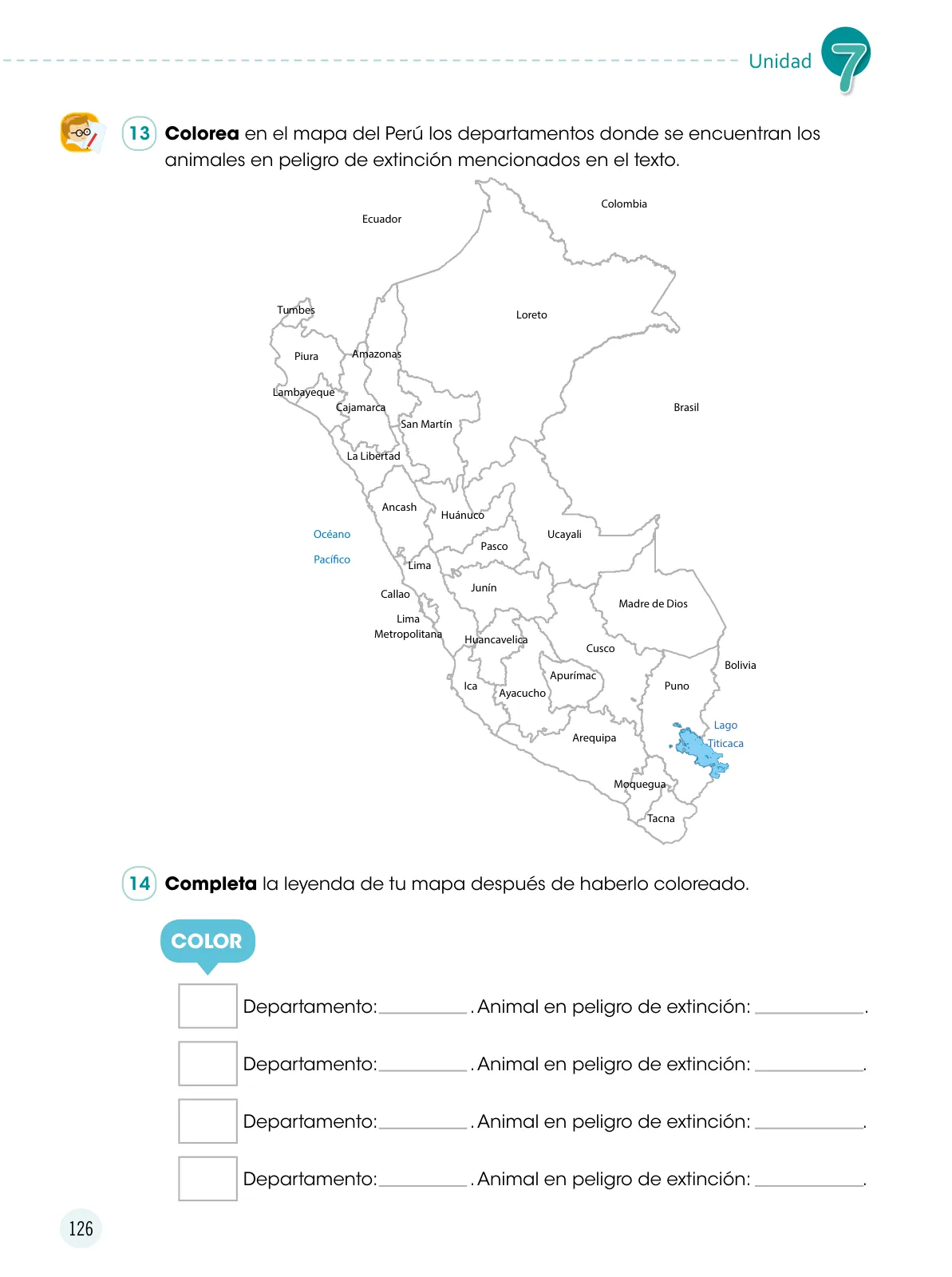 Página 127 de Comunicación 5 : cuaderno de trabajo para quinto grado de Educación Primaria 2019 · 2019