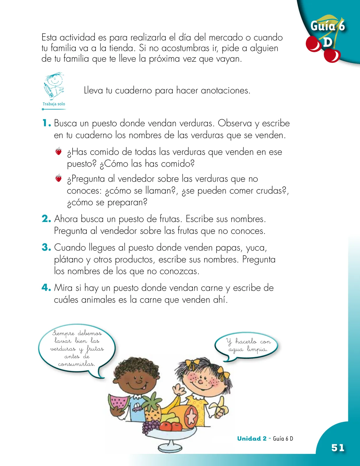Página 51 de Ciencias Naturales 2° · Cartilla 01