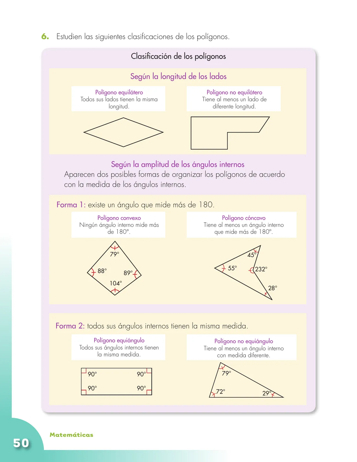Miniatura página 50 de Matematica 5° · Cartilla 02