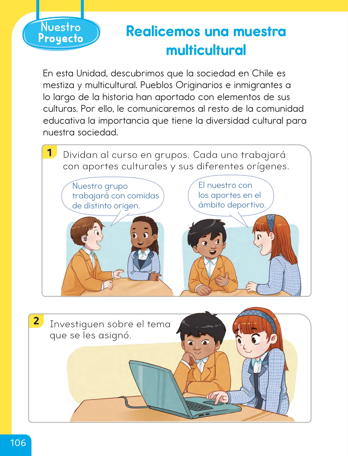 Página 108 de Historia, Geografía y Ciencias Sociales – Segundo Básico – Texto del Estudiante MINEDUC – Descargar PDF · 2024