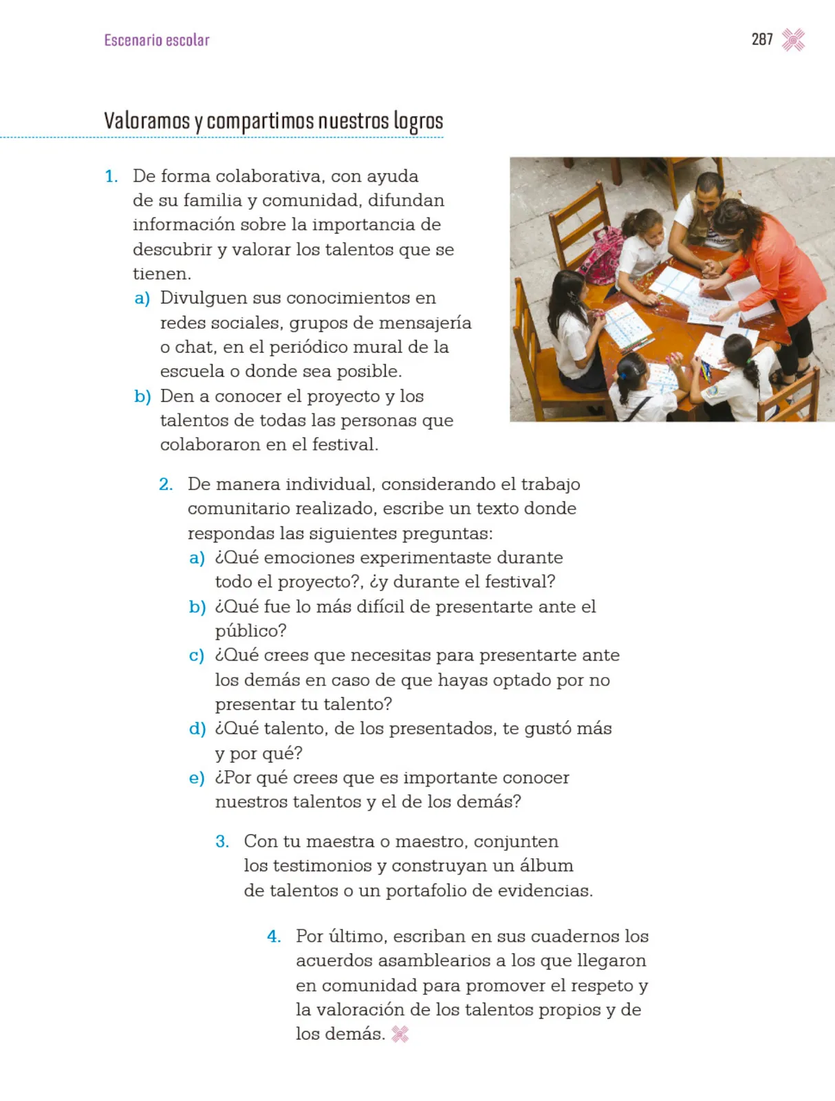 Miniatura página 290 de Proyectos Escolares.   Libro de Educación Primaria Grado 4°  Ciclo Escolar 2025 - 2026