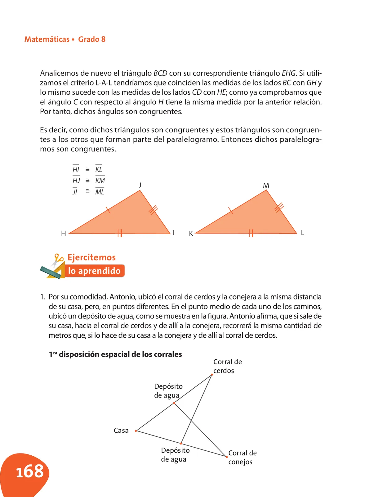 Miniatura página 169 de Matematica 8° · Postprimaria