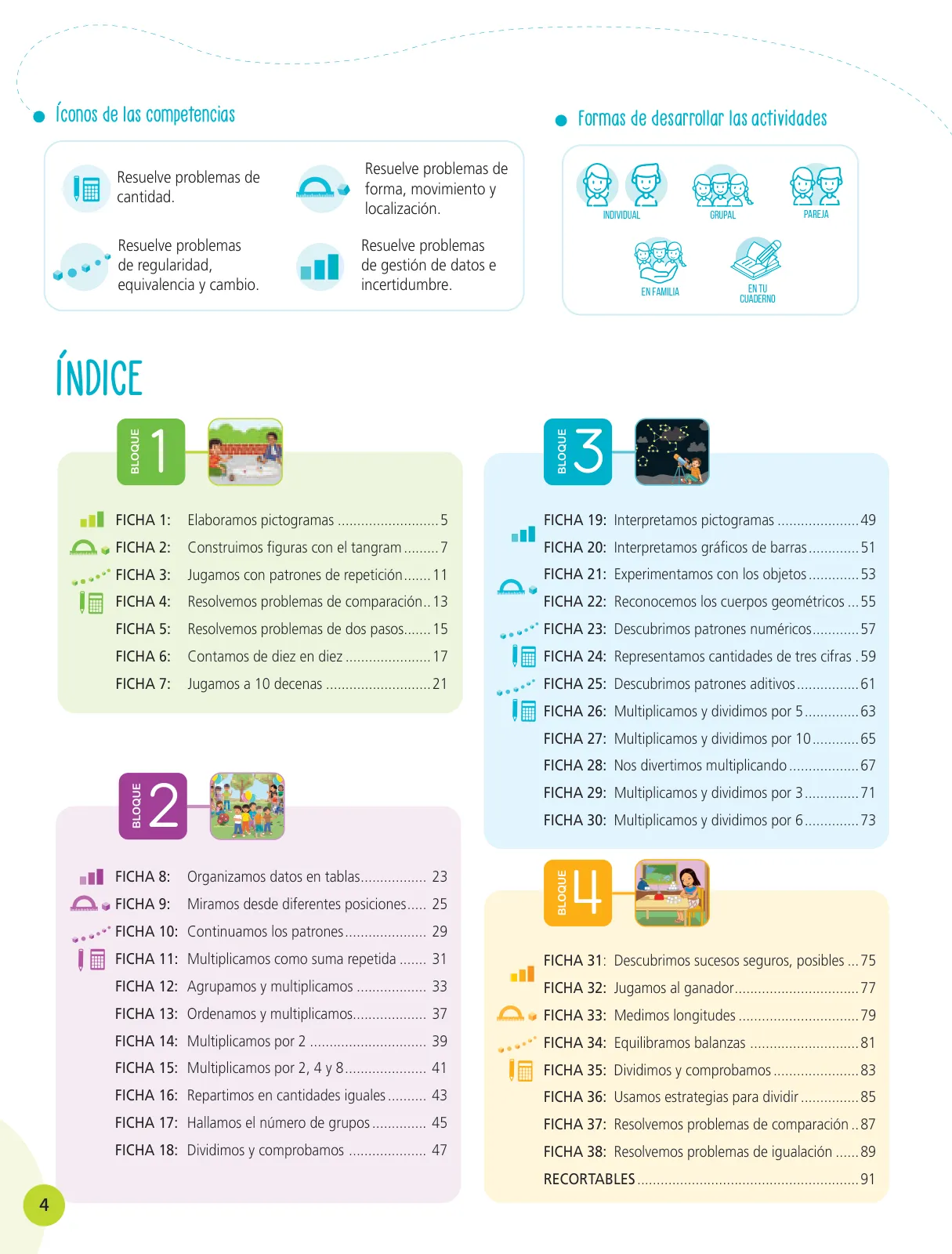Página 6 de Cuadernillo de Matemática 3, tercer grado de Primaria · 2023