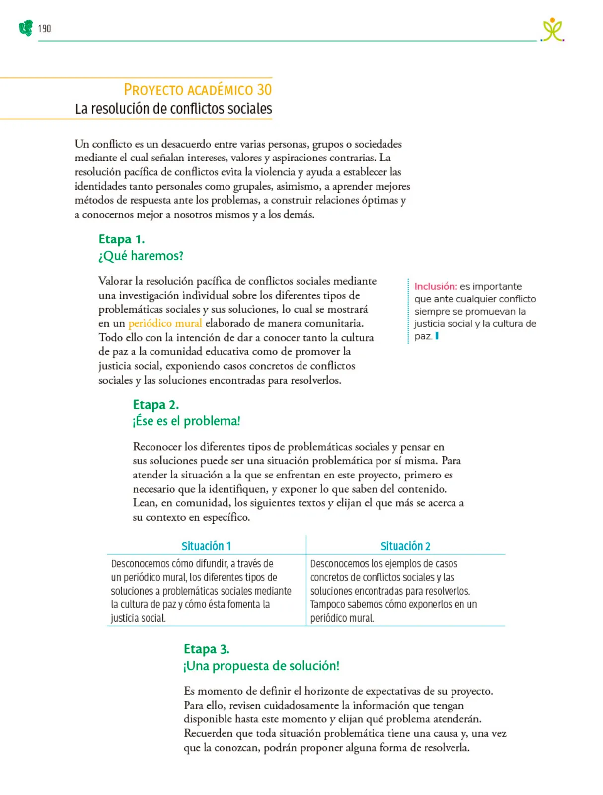 Miniatura página 191 de Colección Sk´asolil. Nuestro libro de Proyectos.  Tomo III.  Libro de Educación Telesecundaria Grado 2°  Ciclo Escolar 2025 - 2026