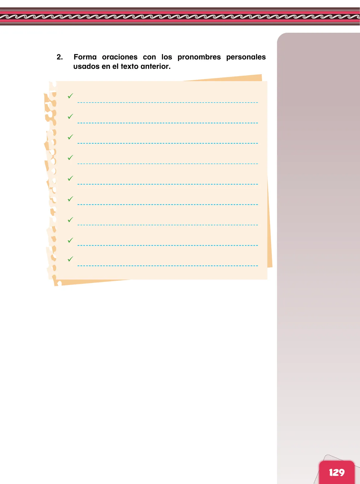 Miniatura página 131 de Aymara arutha chiqapa qillqañataki panka = Manual de escritura Aimara · 2021