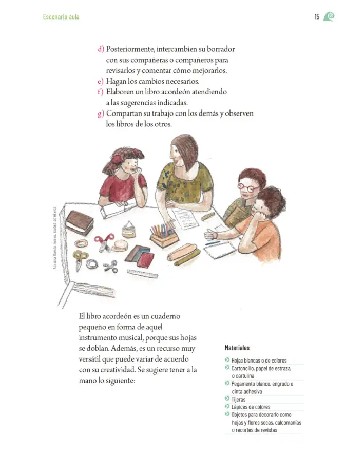 Página 18 de Proyectos de Aula. Libro de Educación Primaria Grado 5° Ciclo Escolar 2025 - 2026