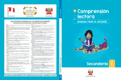 Portada de Comprensión lectora : manual para el docente de primer grado de Secundaria 2018 · 2018