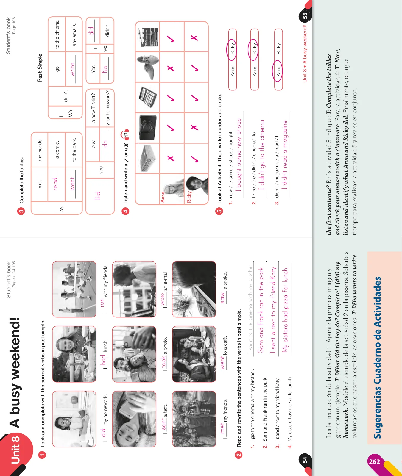 Miniatura página 126 de Inglés – Quinto Básico | Texto del Estudiante MINEDUC – Descargar PDF · 2024