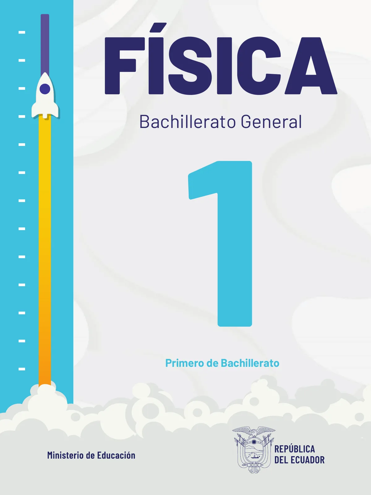 Portada de Fisica · 1ro BGU · 2024