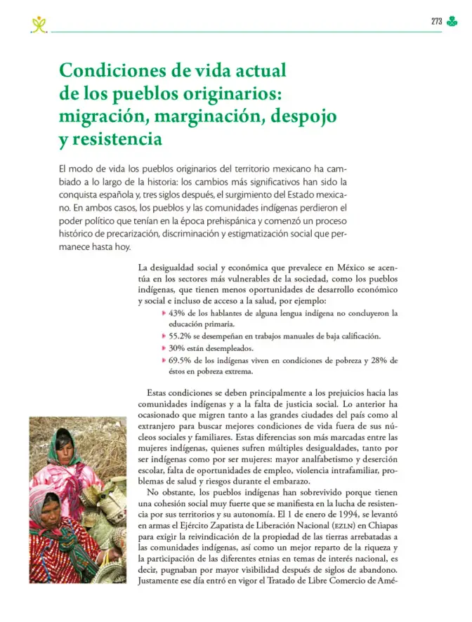Página 274 de Colección Ximhai. Ética, naturaleza y sociedades. Libro de Educación Telesecundaria Grado 1° Ciclo Escolar 2025 - 2026