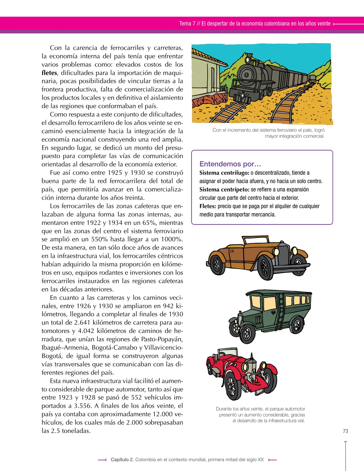 Miniatura página 73 de Ciencias Sociales 9° · Secundaria Activa