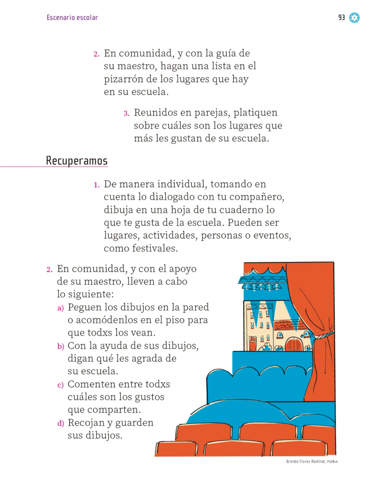 Página 94 de Proyectos Escolares. Libro de Educación Primaria Grado 1° Ciclo Escolar 2025 - 2026