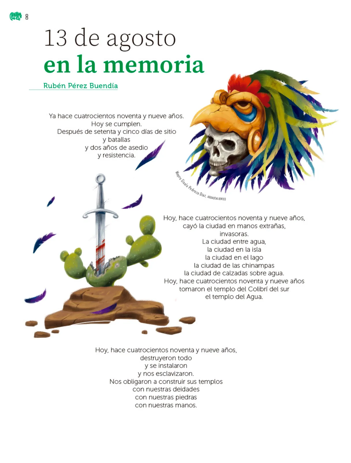 Miniatura página 9 de Colección Ximhai. Múltiples lenguajes.   Libro de Educación Telesecundaria Grado 1°  Ciclo Escolar 2025 - 2026