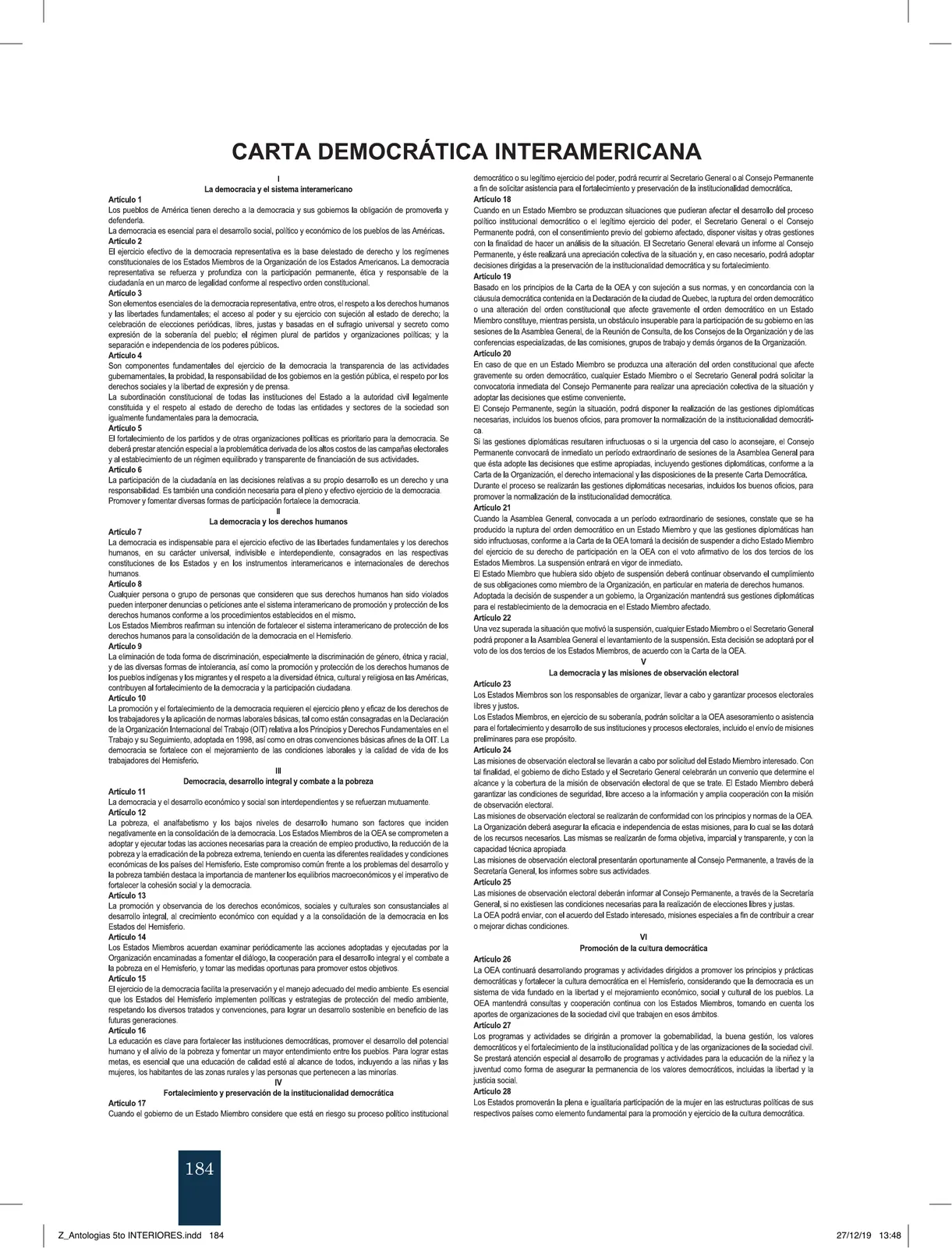 Página 186 de Antología literaria 5 · 2019