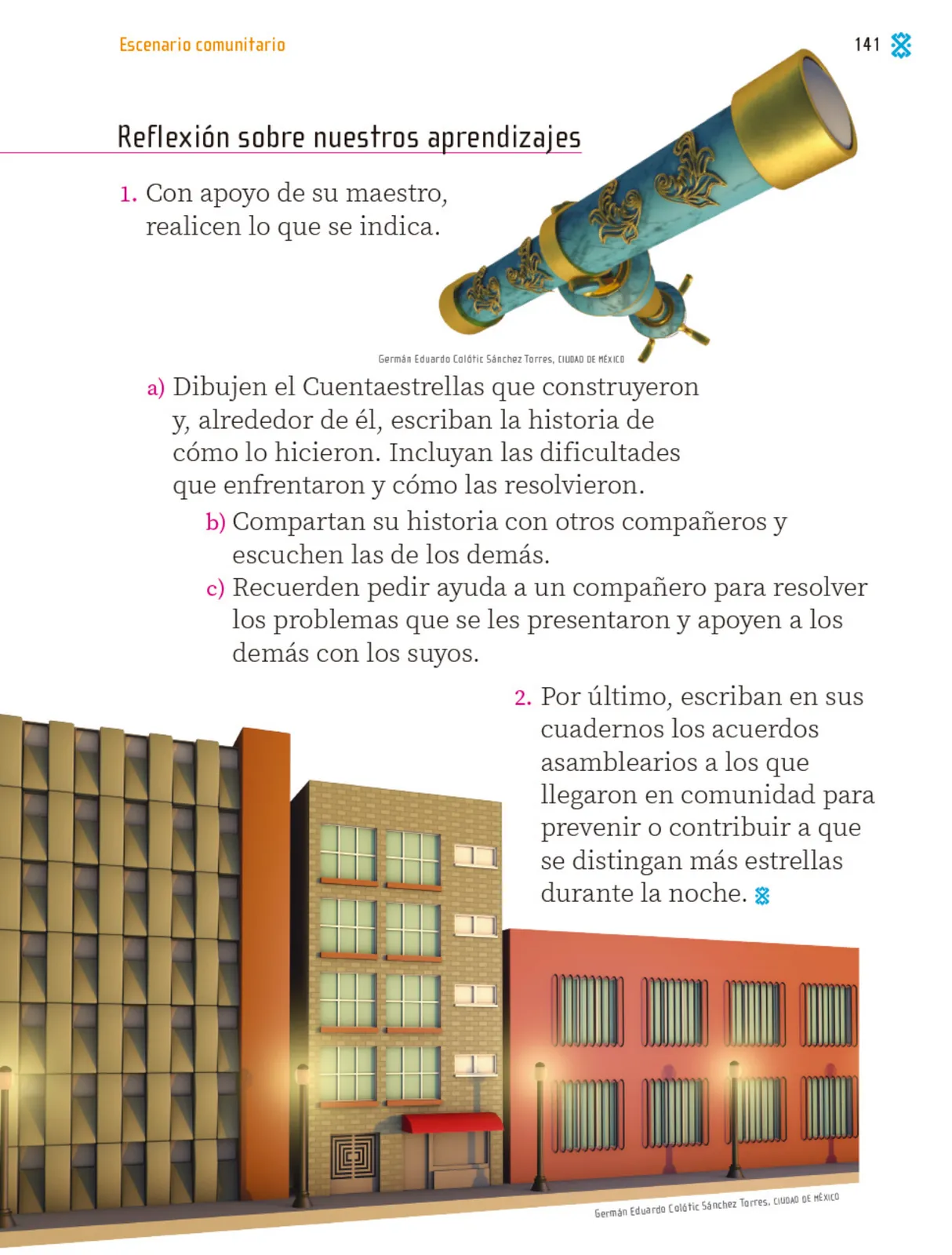 Miniatura página 142 de Proyectos Comunitarios.   Libro de Educación Primaria Grado 1°  Ciclo Escolar 2025 - 2026