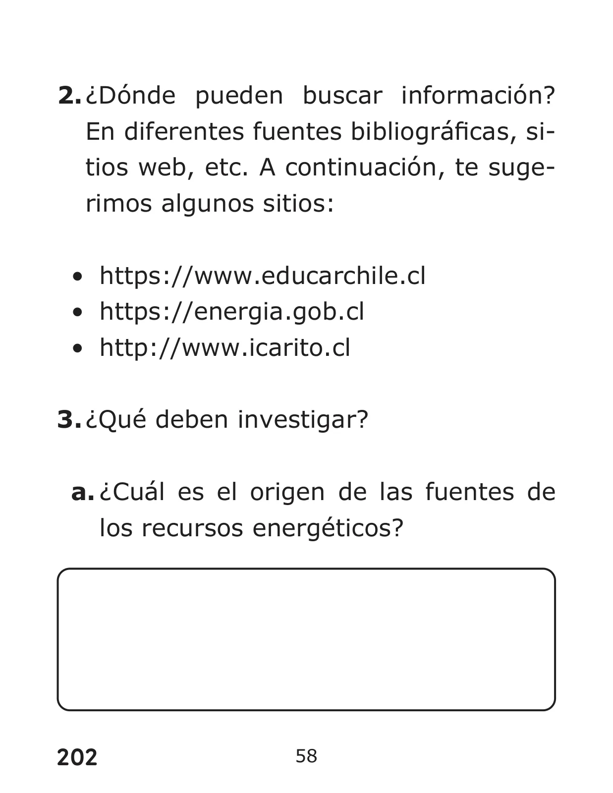 Página 202 de Libro de Ciencias Naturales – Quinto Básico | Texto del Estudiante MINEDUC – Descargar PDF · 2024
