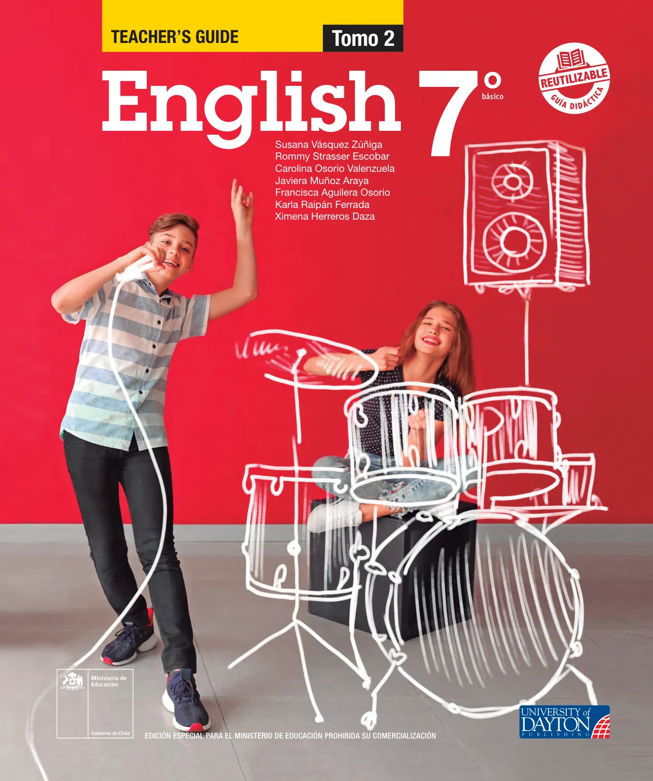 Portada de Inglés – Séptimo Básico | Student’s Book MINEDUC – Descargar PDF · 2024