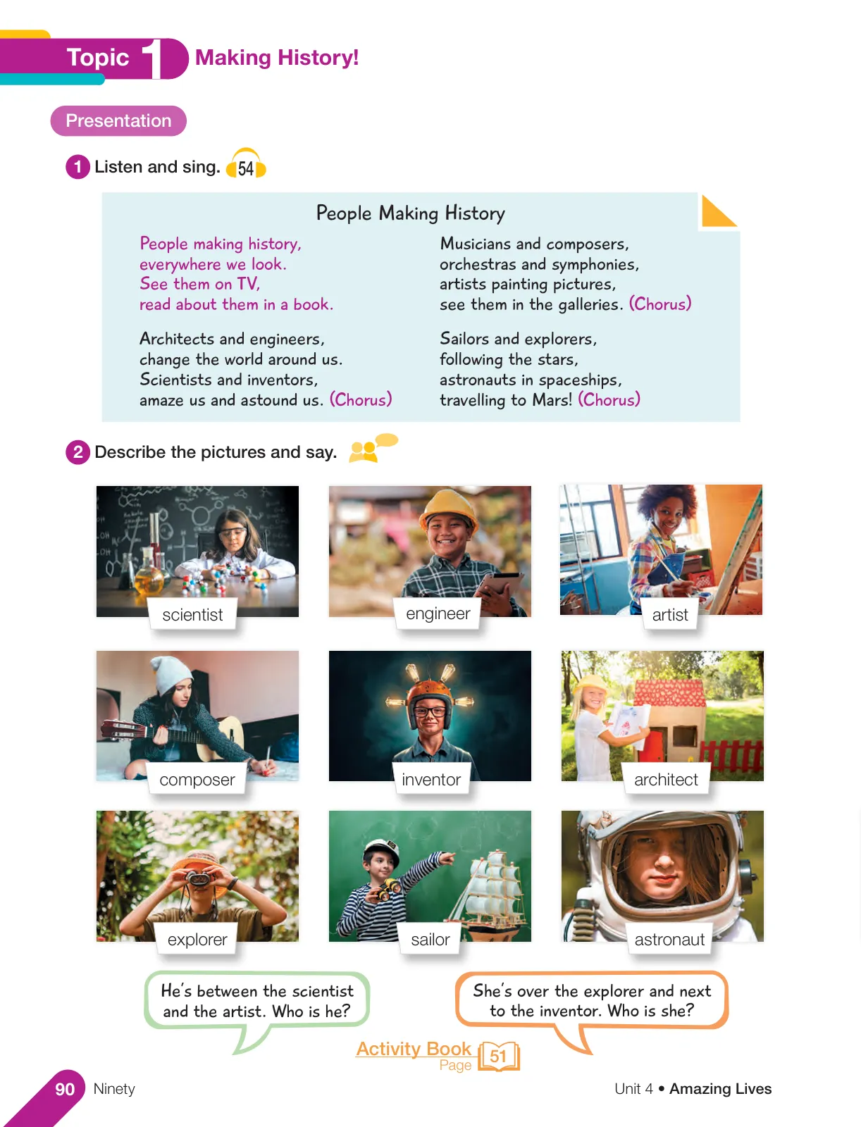 Miniatura página 92 de Inglés – Sexto Básico | Student’s Book MINEDUC – Descargar PDF · 2024