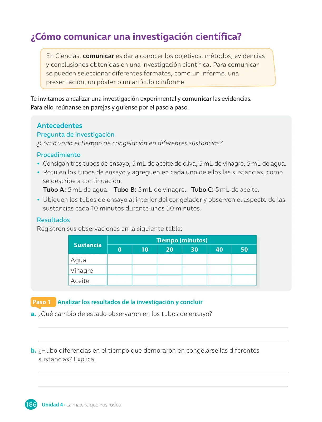 Miniatura página 188 de Libro de Ciencias Naturales – Quinto Básico | Texto del Estudiante MINEDUC – Descargar PDF · 2024