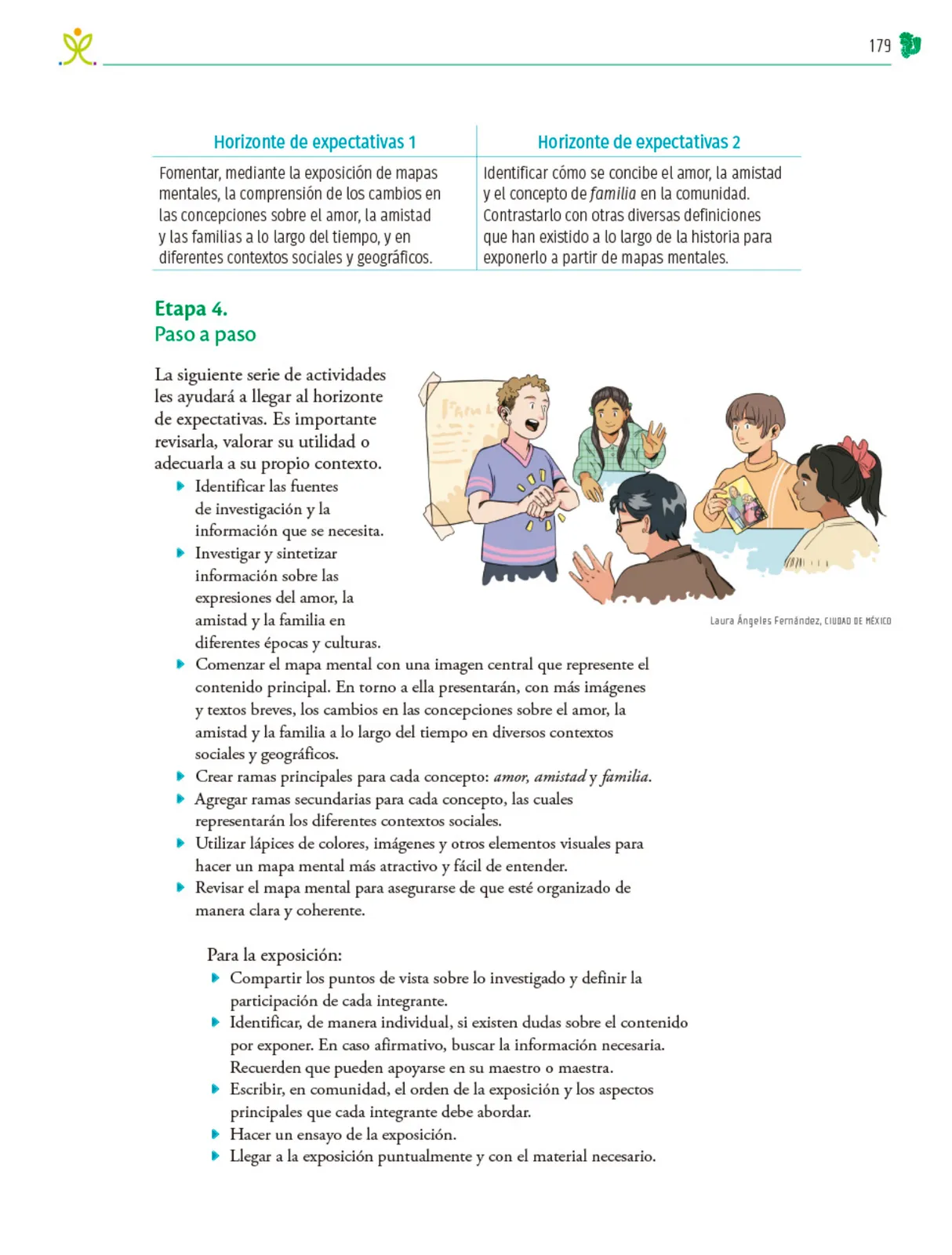 Miniatura página 180 de Colección Ximhai. Nuestro libro de Proyectos.  Tomo III.  Libro de Educación Telesecundaria Grado 1°  Ciclo Escolar 2025 - 2026