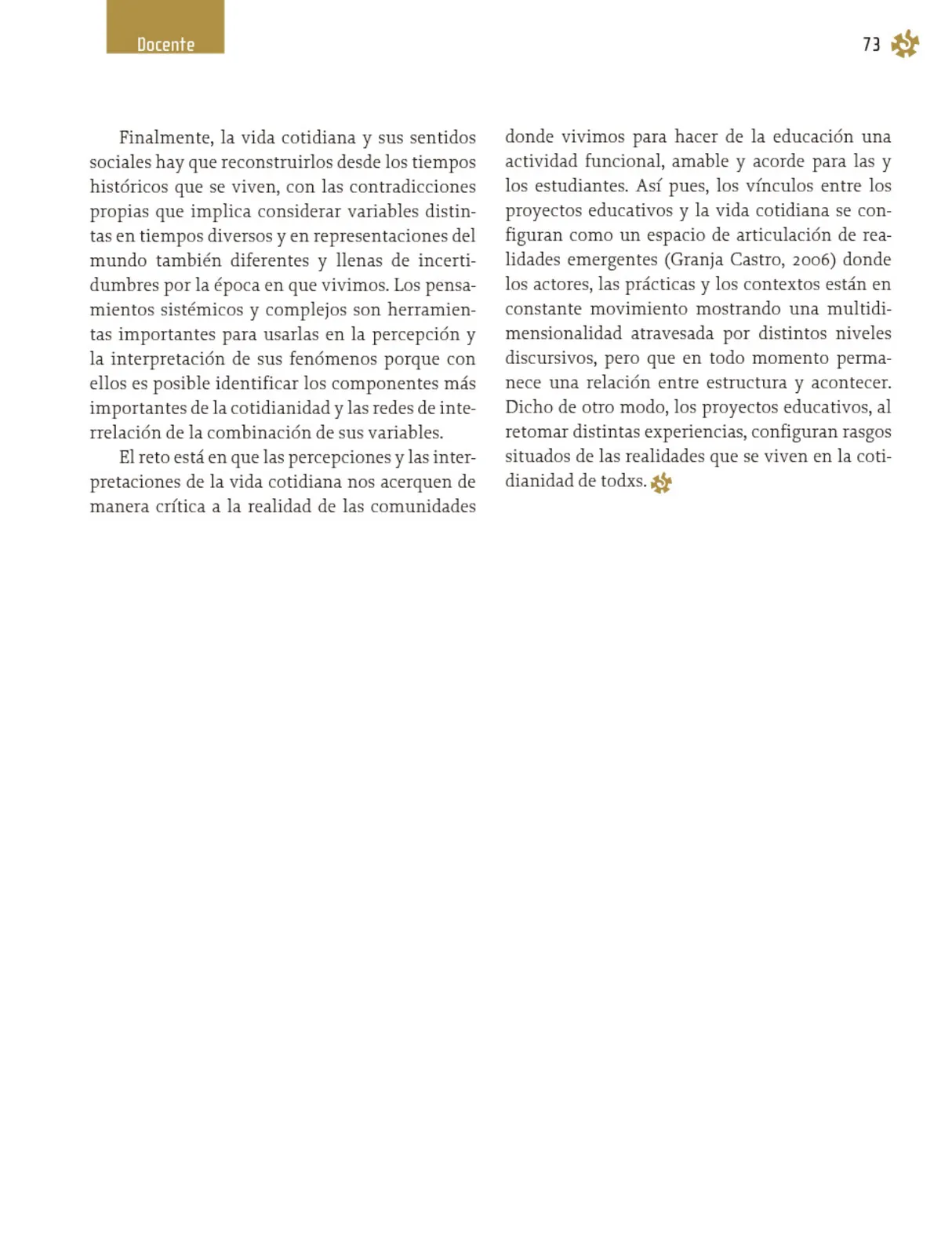 Miniatura página 74 de Un libro sin recetas, para la maestra y el maestro. Fase 4  Libro de Educación Primaria Grado 3°, 4°  Ciclo Escolar 2025 - 2026