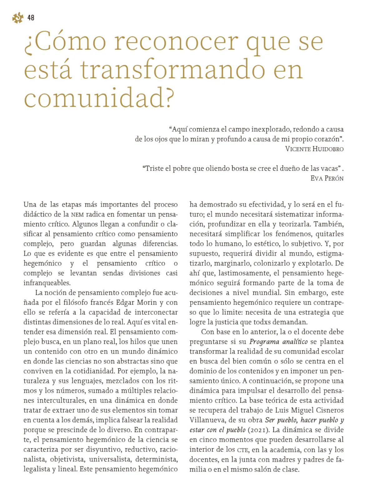 Miniatura página 49 de Un libro sin recetas, para la maestra y el maestro. Fase 4  Libro de Educación Primaria Grado 3°, 4°  Ciclo Escolar 2025 - 2026