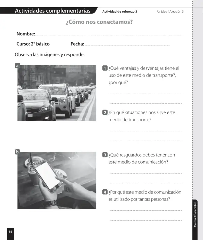 Página 88 de Historia, Geografía y Ciencias Sociales – Segundo Básico – Texto del Estudiante MINEDUC – Descargar PDF · 2024