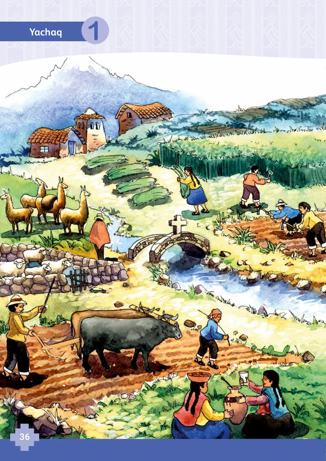 Miniatura página 38 de 1 yachaykuna, ruraykuna - Chanka Urin Qichwa. Saberes y Haceres III 1 - Primaria - Quechua Chanka · 2024