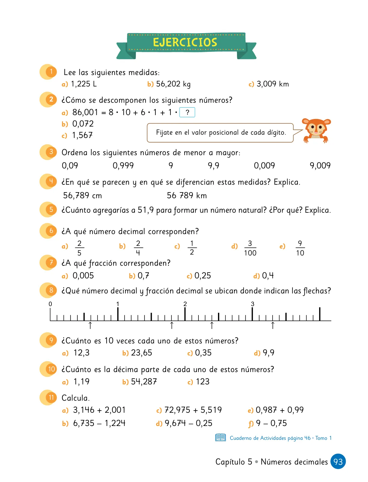 Página 94 de Sumo Primero – Quinto Básico | Texto del Estudiante MINEDUC – Descargar PDF · 2024