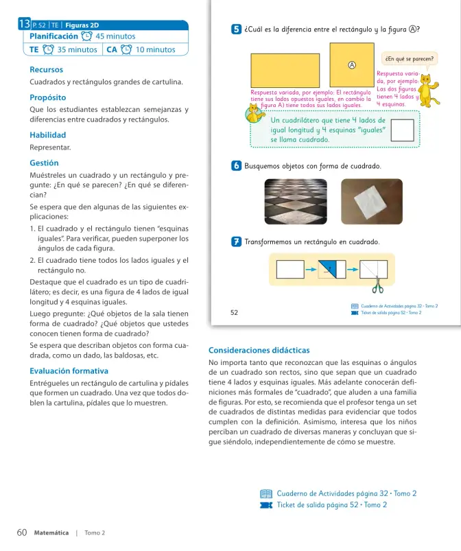 Página 62 de Sumo Primero – Segundo Básico | Texto del Estudiante MINEDUC – Descargar PDF · 2024