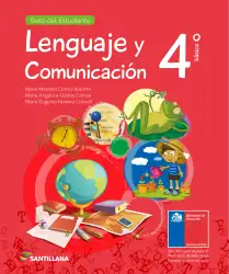 Portada de Lenguaje y Comunicación – Cuarto Básico | Texto del Estudiante MINEDUC – Descargar PDF · 2024