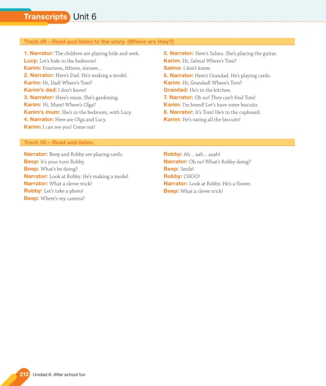 Página 76 de Inglés – Tercero Básico | Texto del Estudiante MINEDUC – Descargar PDF · 2024