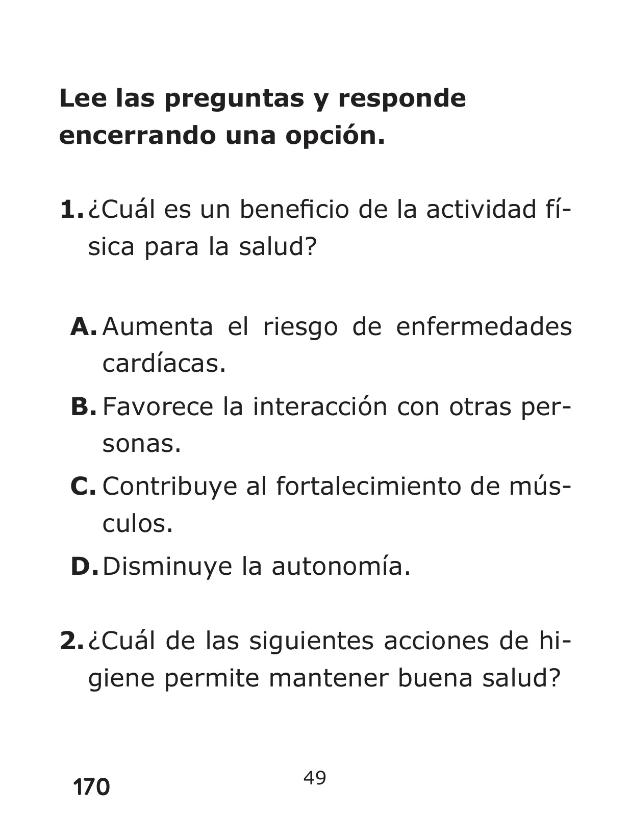 Página 170 de Libro de Ciencias Naturales – Quinto Básico | Texto del Estudiante MINEDUC – Descargar PDF · 2024